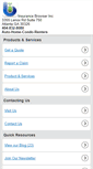 Mobile Screenshot of insurancebrowser.com